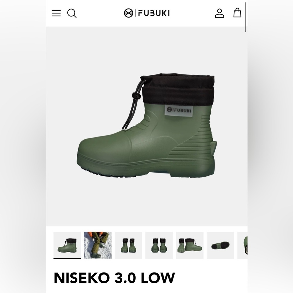 FUBUKI NISEKO 3.0 LOW - Men’s Snow Boots Size 45 (12 US)